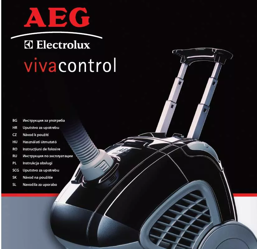 Mode d'emploi AEG-ELECTROLUX AVC1170