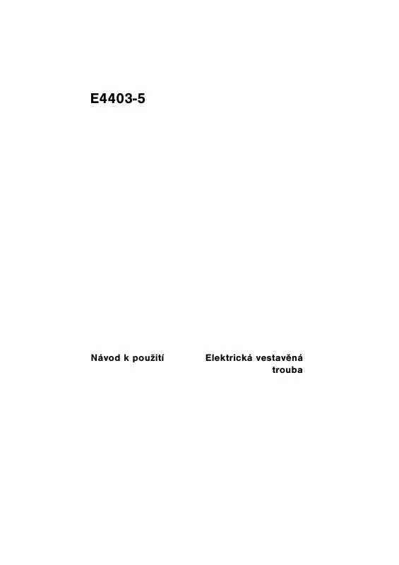 Mode d'emploi AEG-ELECTROLUX E4403-5-M