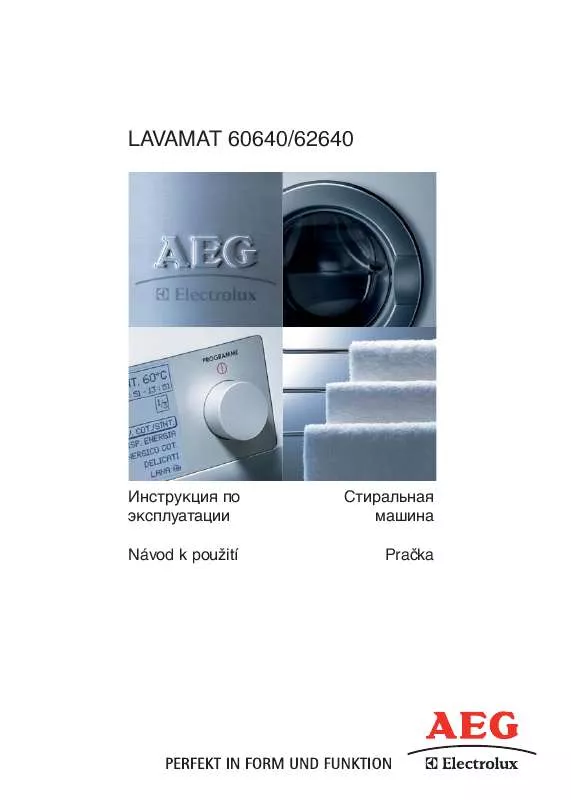 Mode d'emploi AEG-ELECTROLUX L 60640