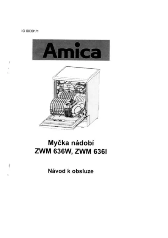 Mode d'emploi AMICA ZWM 636W MYKA N