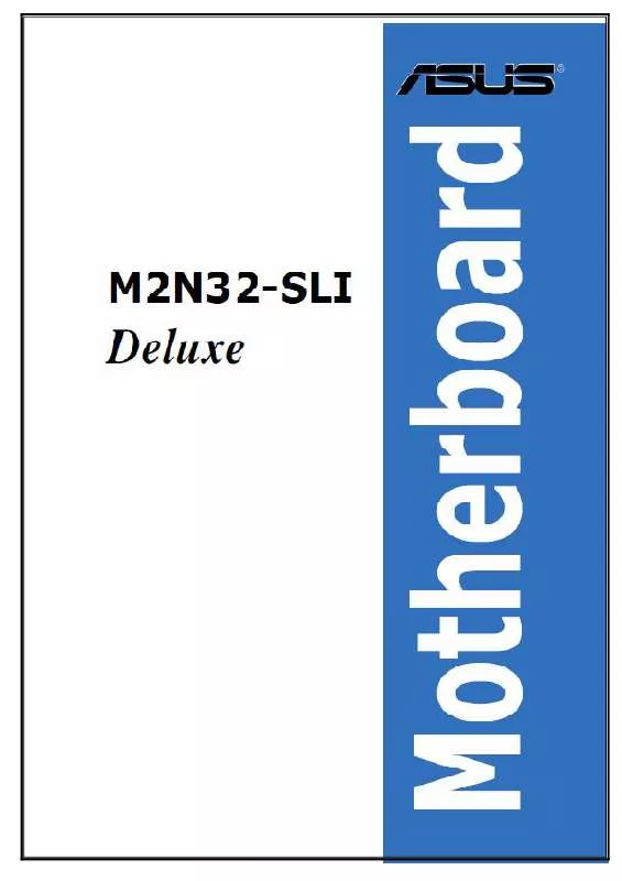 Mode d'emploi ASUS M2N32-SLI DELUXE
