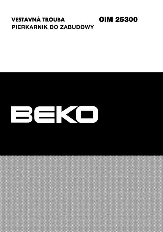 Mode d'emploi BEKO OIM 25300