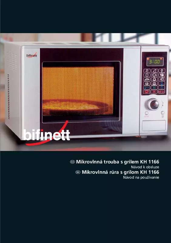 Mode d'emploi BIFINETT KH 1166 MICROWAVE OVEN WITH GRILL FUNCTION