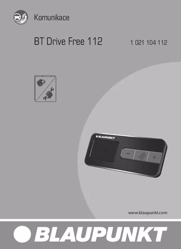 Mode d'emploi BLAUPUNKT BT DRIVE FREE 112