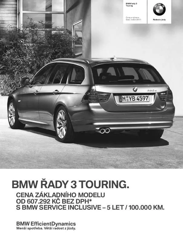 Mode d'emploi BMW 316 TOURING