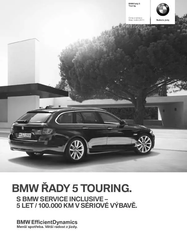 Mode d'emploi BMW 525 TOURING