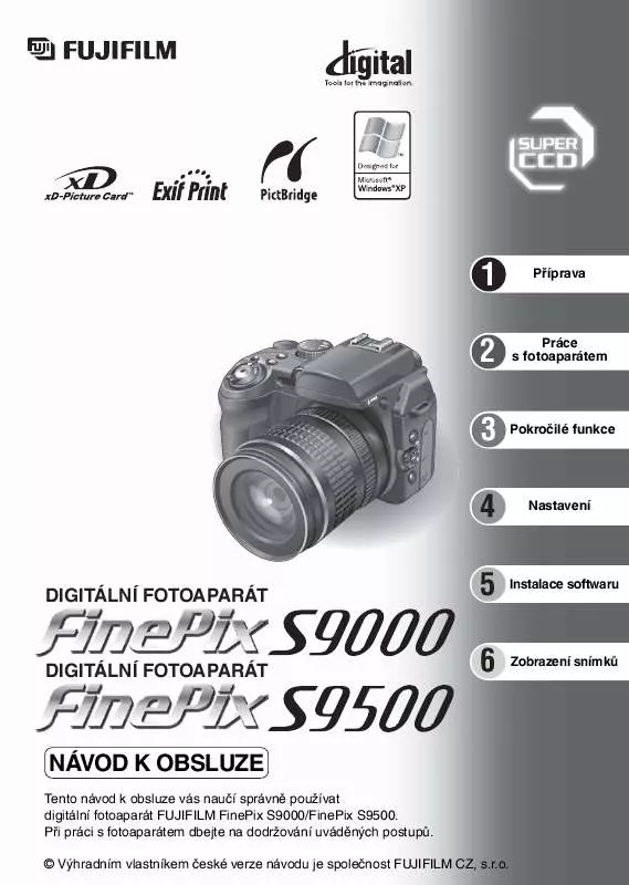 Mode d'emploi FUJIFILM FINEPIX S9500