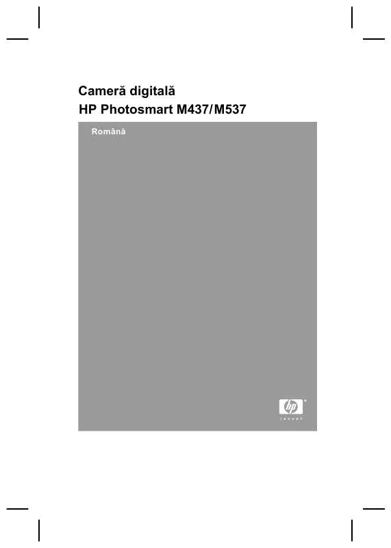 Mode d'emploi HP PHOTOSMART M537