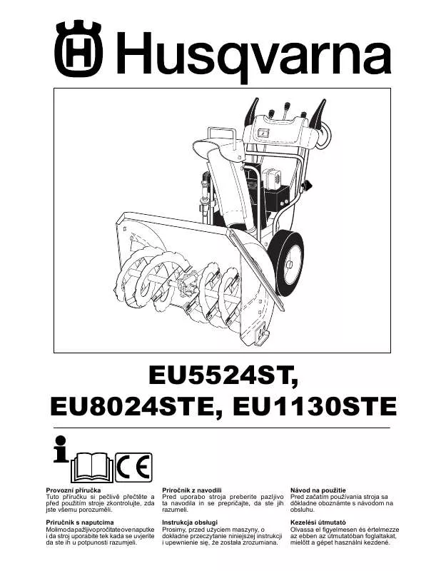 Mode d'emploi HUSQVARNA EU5524 ST