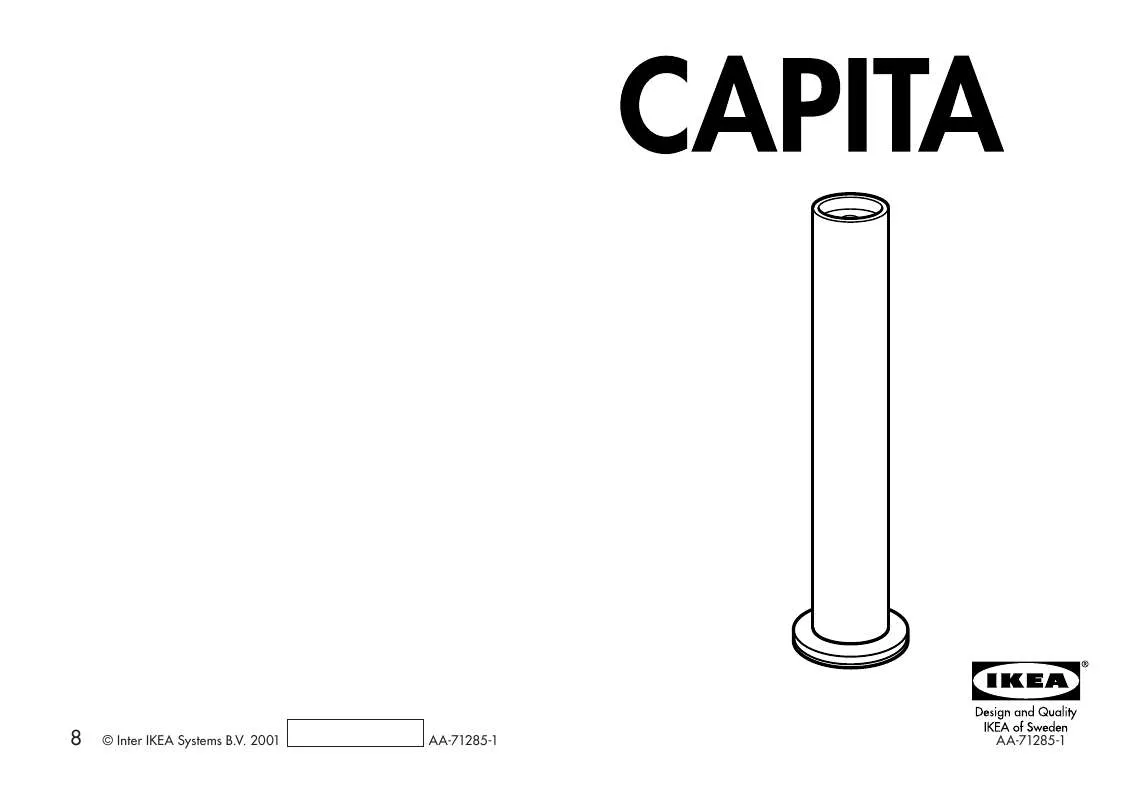 Mode d'emploi IKEA CAPITA, NOHY 4 KS.