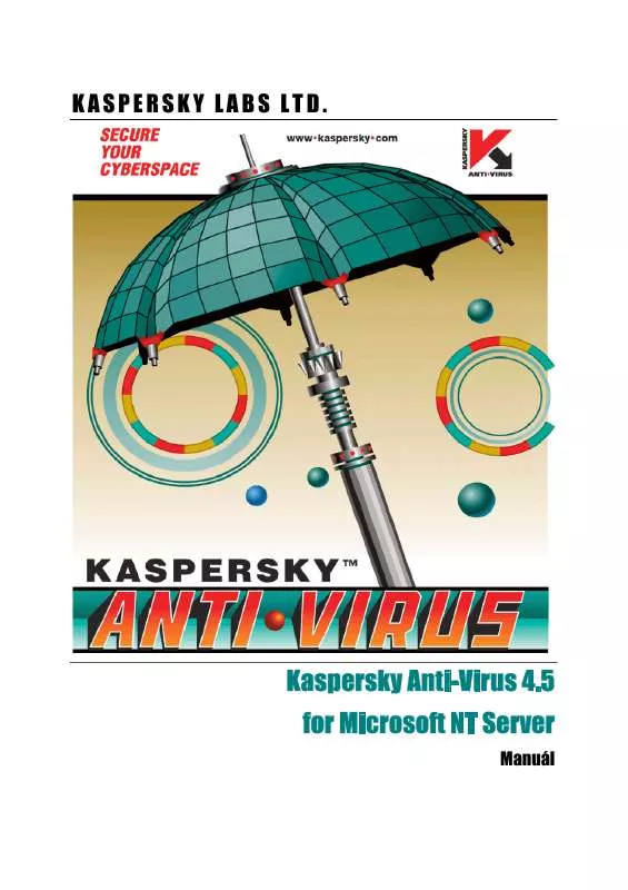 Mode d'emploi KASPERSKY LAB ANTI-VIRUS 4.5