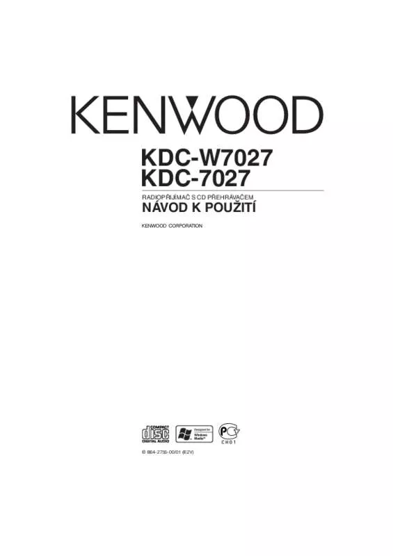 Mode d'emploi KENWOOD KDC-W7027