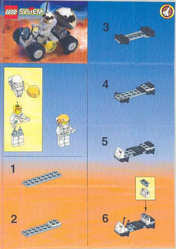 Mode d'emploi LEGO 6463