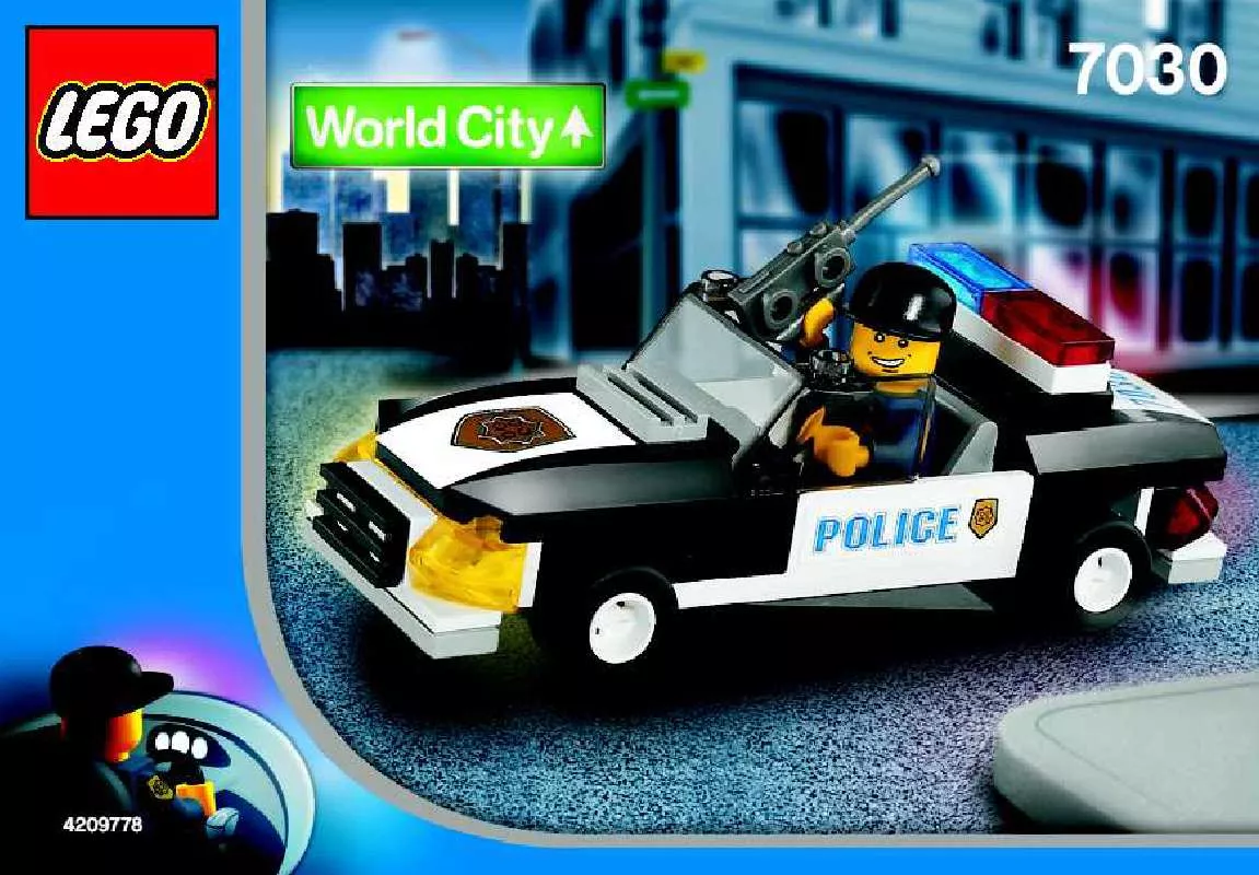 Mode d'emploi LEGO WORLD CITY