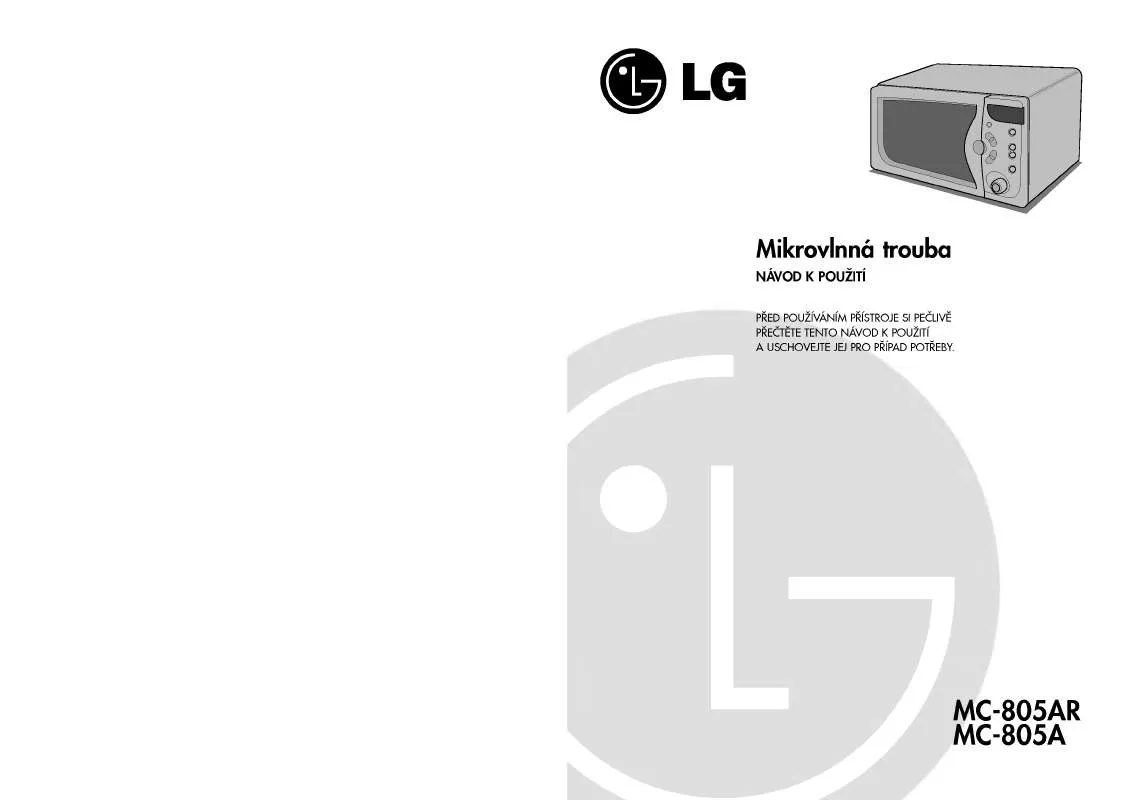 Mode d'emploi LG MC-805AR