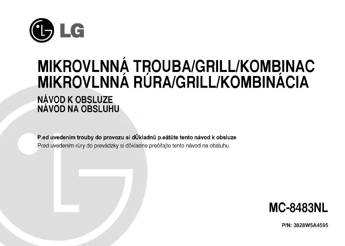 Mode d'emploi LG MC-8483NL