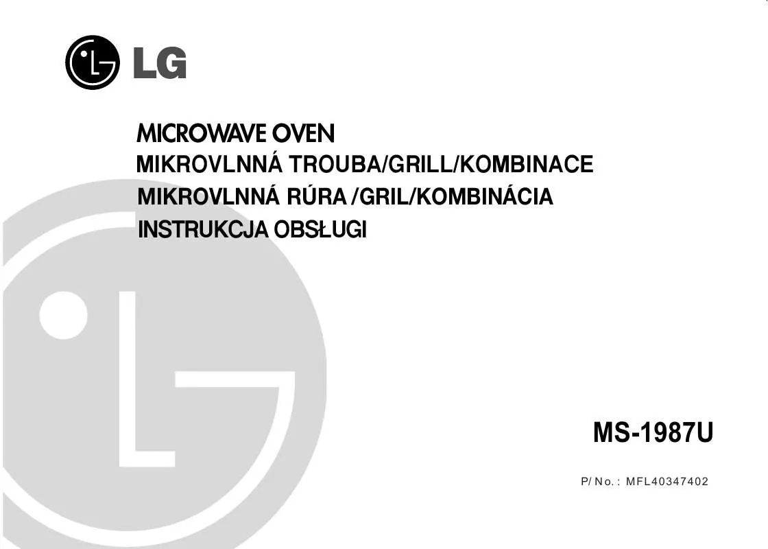 Mode d'emploi LG MS-1987U
