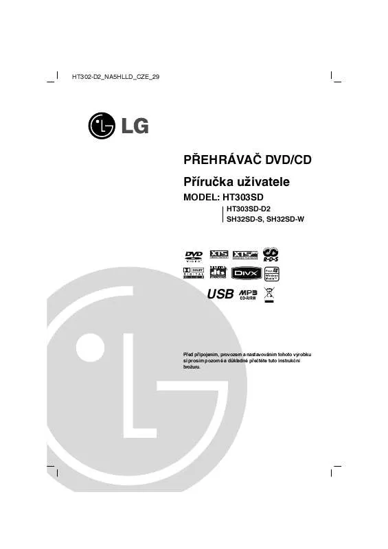Mode d'emploi LG SH32SD-W
