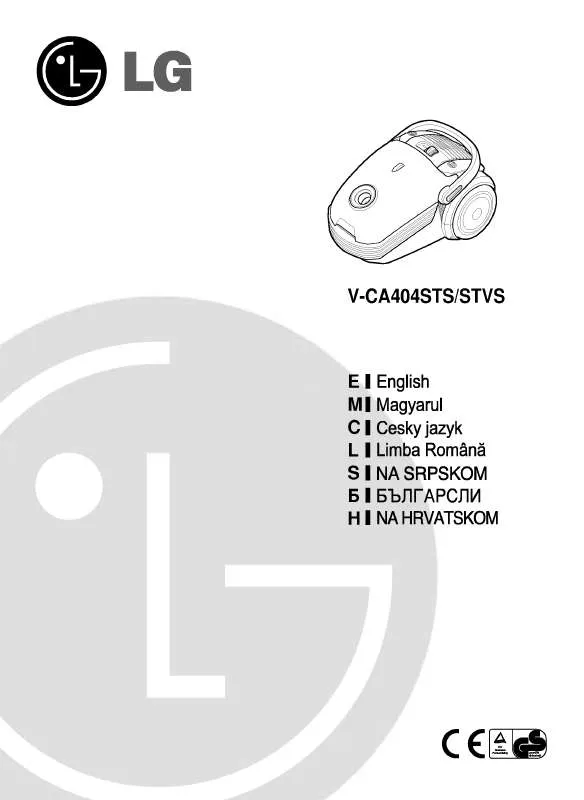 Mode d'emploi LG V-CA404STVS
