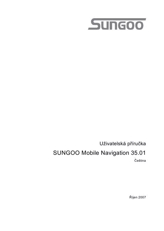 Mode d'emploi NAVIGON SUNGOO MOBILE NAVIGATION 35.01