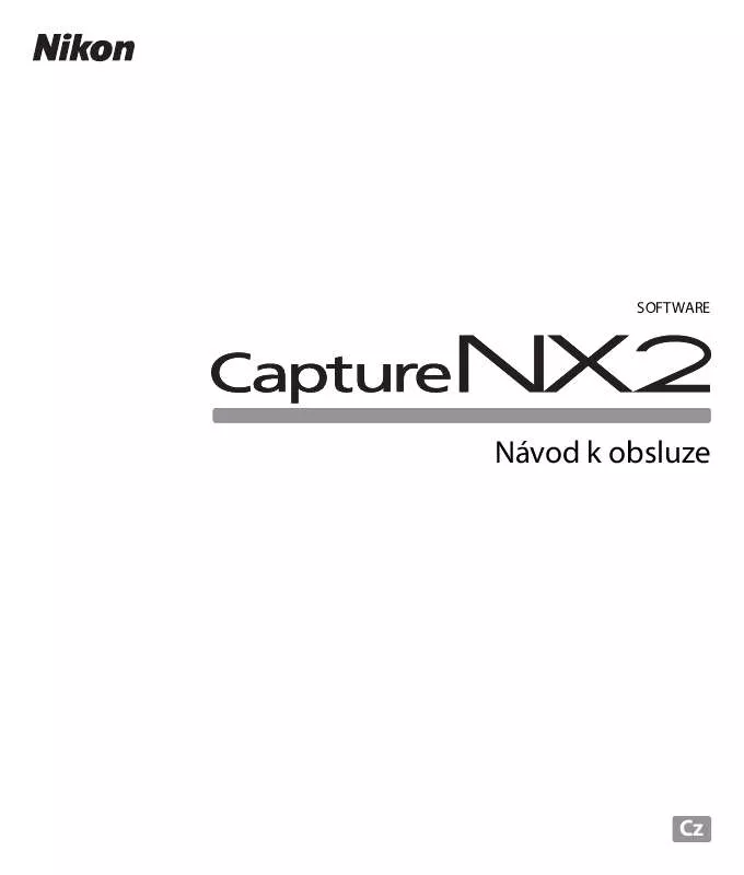 Mode d'emploi NIKON CAPTURE NX2