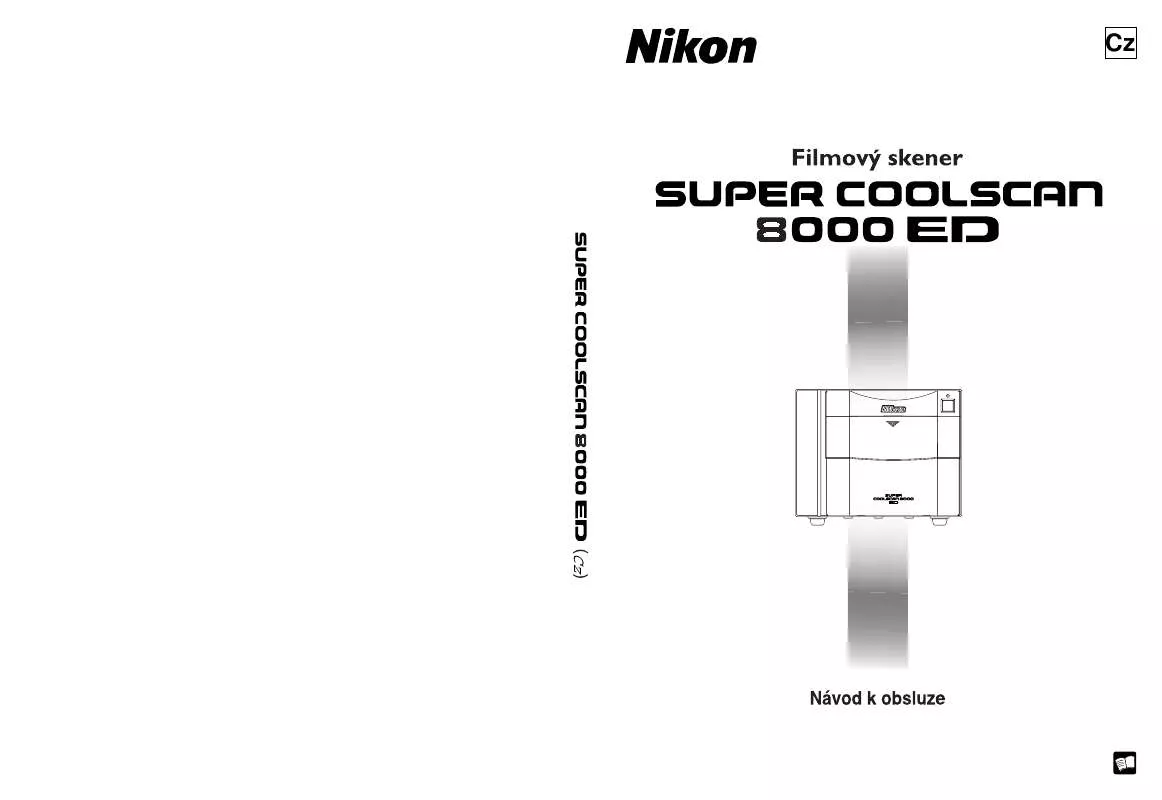 Mode d'emploi NIKON SUPER COOLSCAN 8000 ED