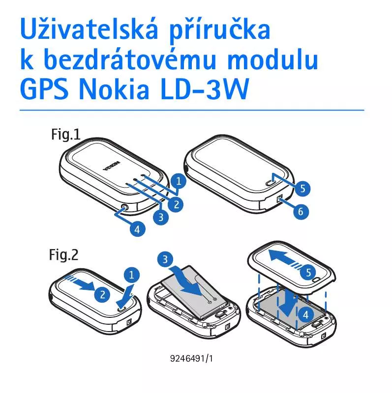 Mode d'emploi NOKIA GPS LD-3W