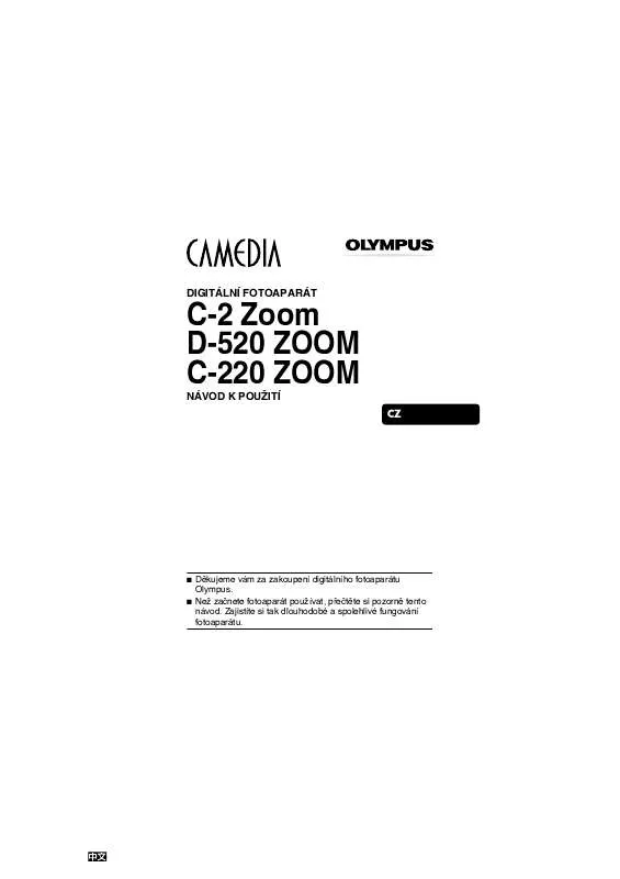 Mode d'emploi OLYMPUS CAMEDIA C-220 ZOOM