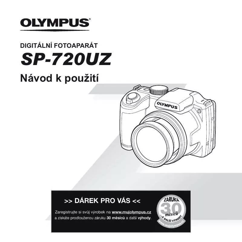 Mode d'emploi OLYMPUS SP-720UZ
