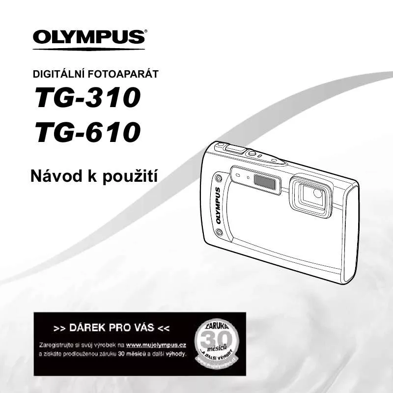 Mode d'emploi OLYMPUS TG-310