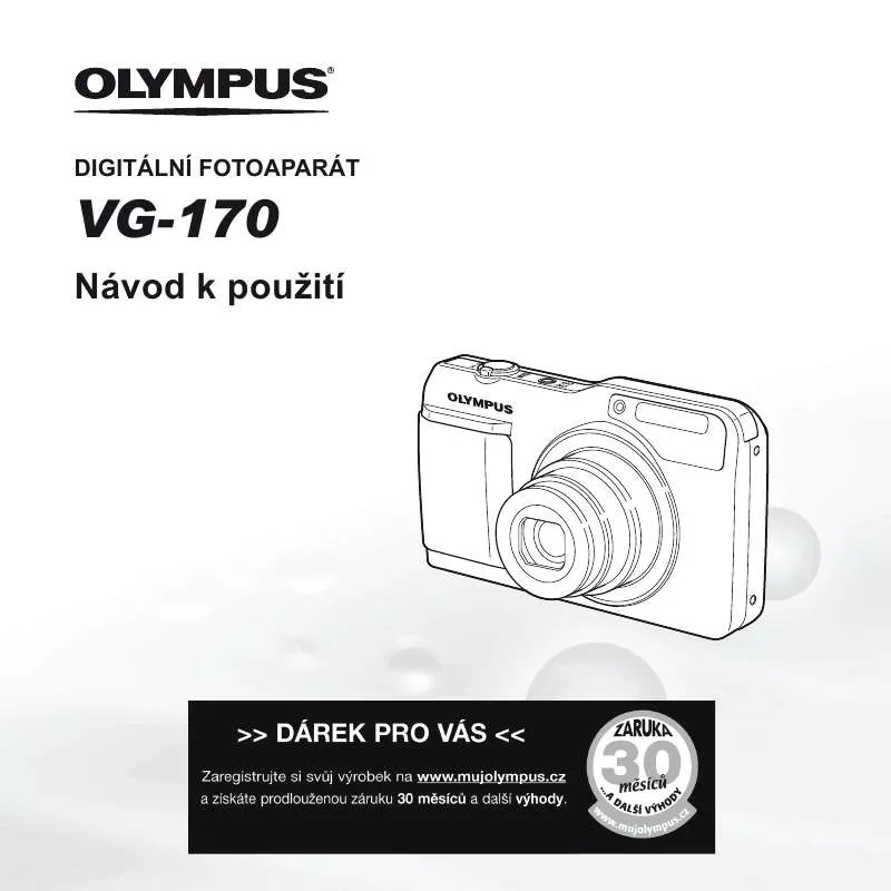 Mode d'emploi OLYMPUS VG-170