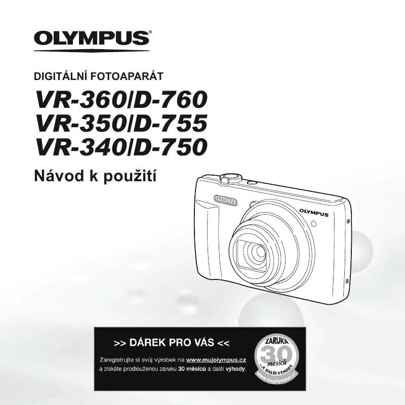Mode d'emploi OLYMPUS VR-360