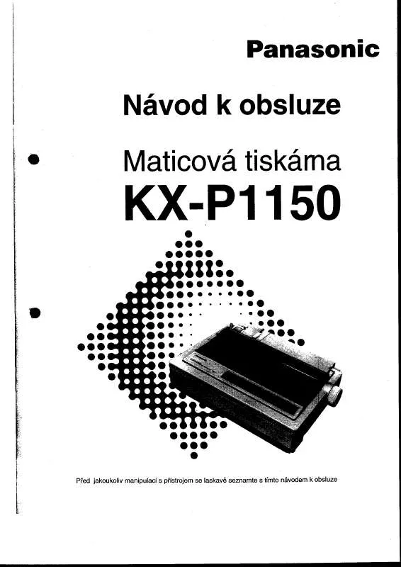 Mode d'emploi PANASONIC KXP1150