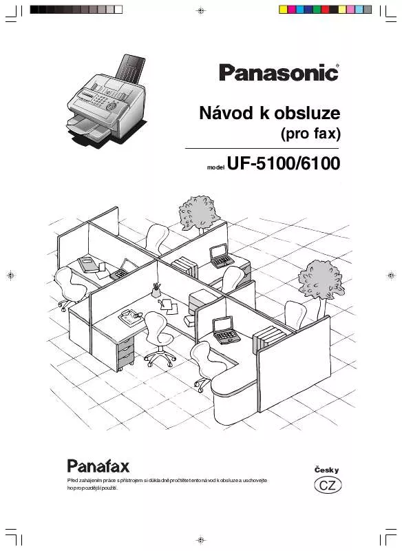 Mode d'emploi PANASONIC UF5100