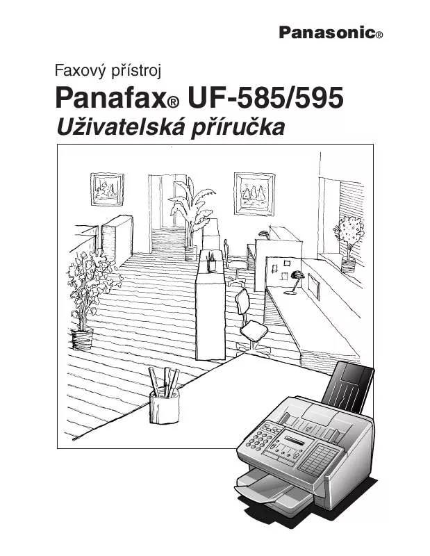 Mode d'emploi PANASONIC UF585