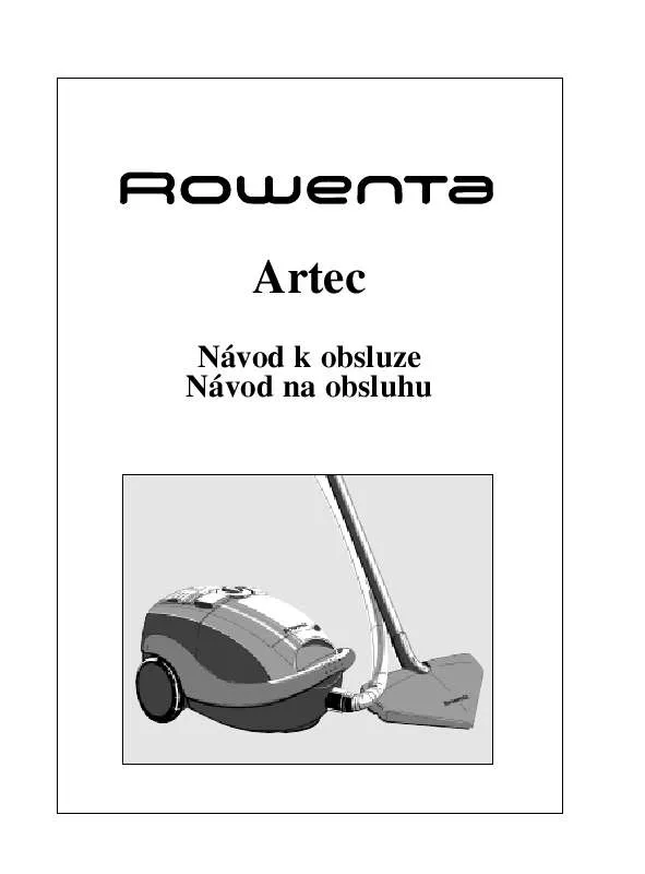 Mode d'emploi ROWENTA RO 320 ARTEC