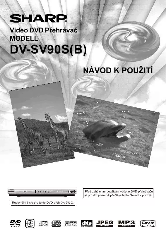 Mode d'emploi SHARP DV-SV90S(B)