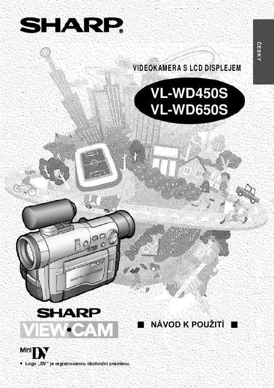 Mode d'emploi SHARP VL-WD450/650S