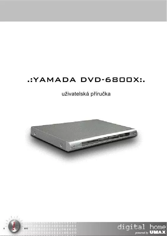 Mode d'emploi UMAX DVD-6800X