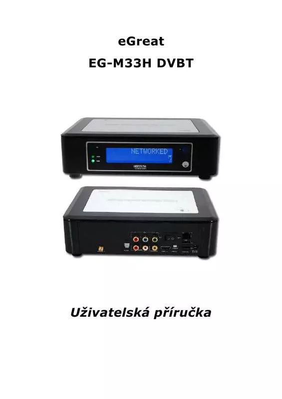 Mode d'emploi UMAX EG-M33H DVBT