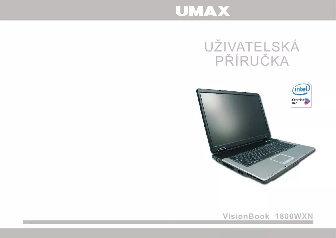 Mode d'emploi UMAX VISIONBOOK 1800WXN