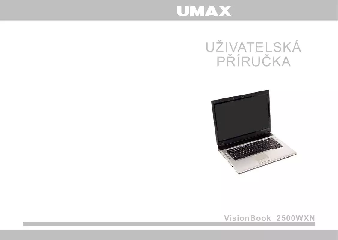 Mode d'emploi UMAX VISIONBOOK 2500WXN