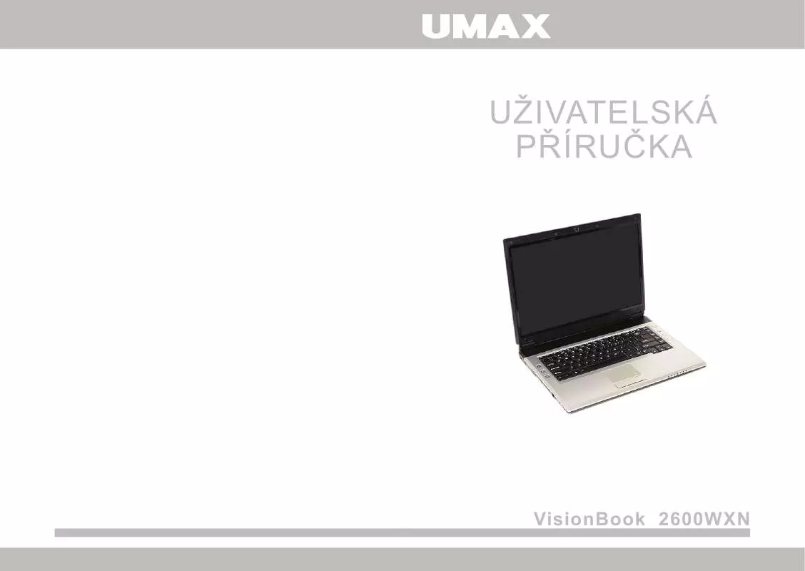 Mode d'emploi UMAX VISIONBOOK 2600WXN