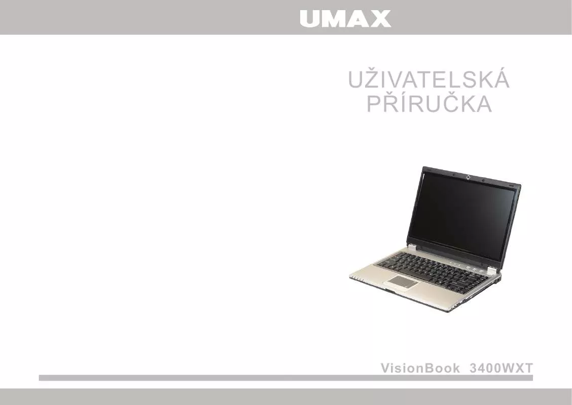 Mode d'emploi UMAX VISIONBOOK 3400WXT