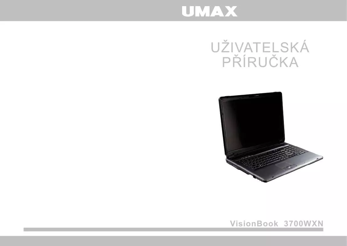 Mode d'emploi UMAX VISIONBOOK 3700WXN
