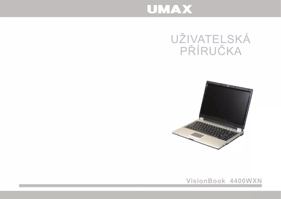 Mode d'emploi UMAX VISIONBOOK 4400WXN