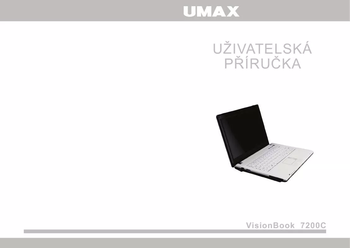 Mode d'emploi UMAX VISIONBOOK 7200C