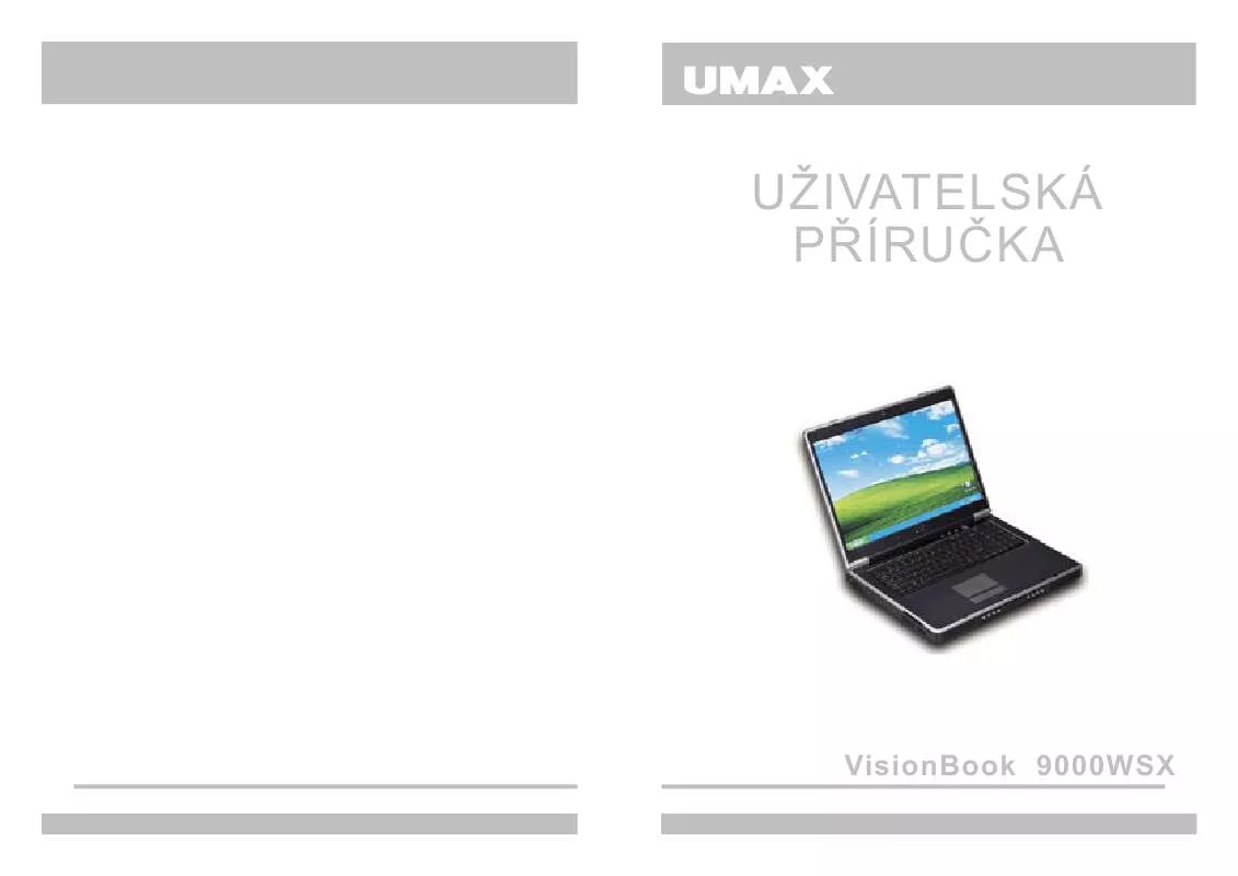 Mode d'emploi UMAX VISIONBOOK 9000WSX