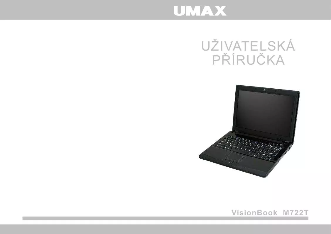 Mode d'emploi UMAX VISIONBOOK M722T