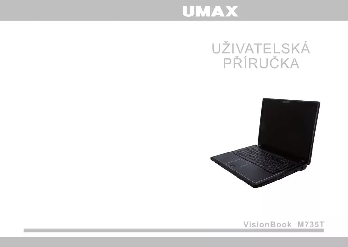 Mode d'emploi UMAX VISIONBOOK M735T